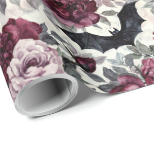 Elegante Waterverf Halloween Cadeaupapier