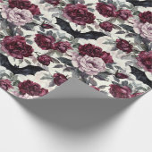 Elegante Waterverf Halloween Cadeaupapier (Hoek)