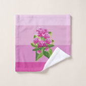 Elegante Waterverf Hand geschilderd Floral Bad Handdoek (Wasdoekje)