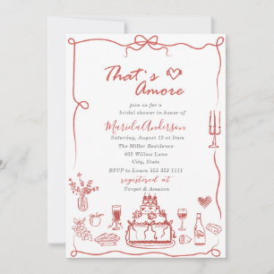 Elegante Waterverf Hand getrokken Doodles grillig Kaart
