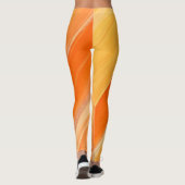 Elegante Waterverf Happy Halloween Leggings (Achterkant)