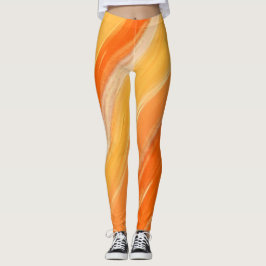 Elegante Waterverf Happy Halloween Leggings