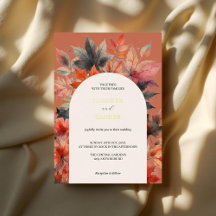 Elegante waterverf herfst esdoornbladeren bloemen