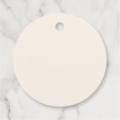 Elegante Waterverf herfstbladeren aangepaste bruil Bedankjes Labels (Achterkant)