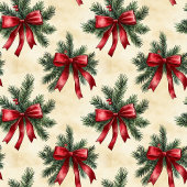 Elegante waterverf kerstmonogram servetten