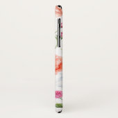 Elegante Waterverf Kleurrijke Bloemen Flora Patter Case-Mate iPhone Case (Achterkant/links)