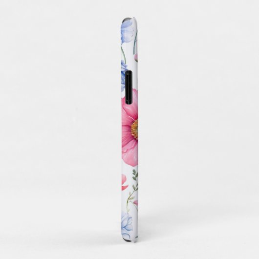Elegante Waterverf Kleurrijke Bloemen Flora Patter Case-Mate iPhone Case (Achterkant/rechts)