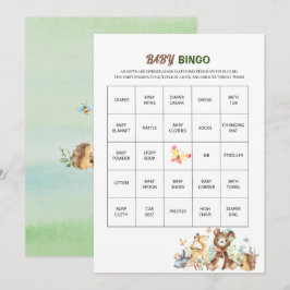 Elegante Waterverf Laat het avontuur beginnen Baby Feestdagenkaart