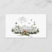 Elegante Waterverf laat het avontuur beginnen met  Informatiekaartje (Achterkant)