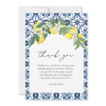 Elegante waterverf Lemon Positano