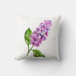 Elegante waterverf lila tak kussen