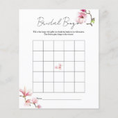 Elegante Waterverf Magnolia Vrijgezellenfeest Bing Flyer (Voorkant)