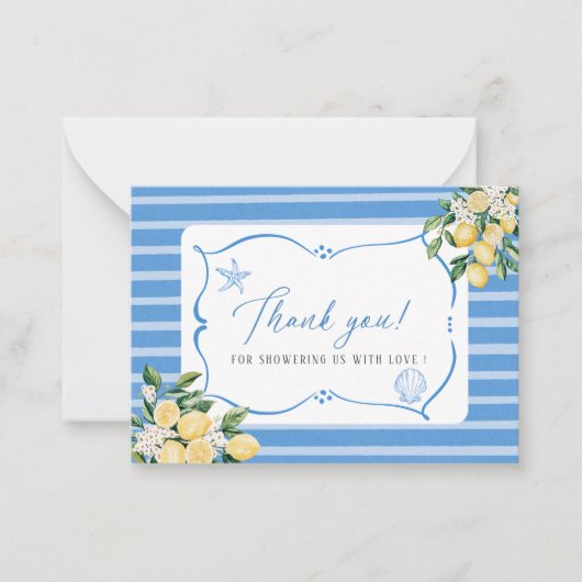 Elegante Waterverf Main squeeze Vrijgezellenfeest Notitiekaartje (Voorkant)