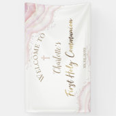 elegante waterverf marmer | Eerste banner van de G (Verticaal)