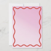 Elegante waterverf minimalistisch afstuderen brunc kaart (Achterkant)