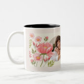 Elegante Waterverf Moederdag Mok - een prachtige (Links)