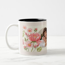 Elegante Waterverf Moederdag Mok - een prachtige