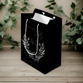 Elegante Waterverf Olijftak ELKE Verjaardag Medium Cadeauzakje