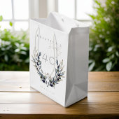 Elegante Waterverf Olijftak ELKE Verjaardag Medium Cadeauzakje