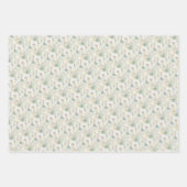 Elegante Waterverf paardenbloemen Inpakpapier Vel (Voorkant 3)