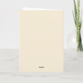 Elegante Waterverf papavers Dank u Bedankkaart (Achterkant)