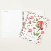 Elegante Waterverf Peony Floral botanisch Planner (Display)