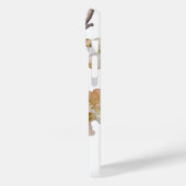 Elegante waterverf perzikkleurige bloemen Case-Mate iPhone case (Achterkant / Links)