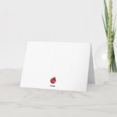 Elegante Waterverf Prettig Kerstfeest Kaart (Achterkant)