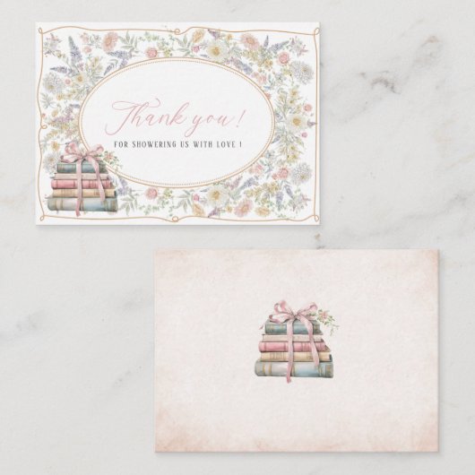 Elegante Waterverf retro bloemen vrijgezellenfeest Notitiekaartje (Voorkant / Achterkant)