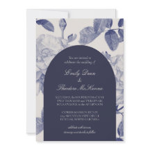 Elegante Waterverf Roos bruiloft uitnodiging