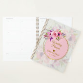 Elegante Waterverf Roze Bloem, Rozen Organizer (Display)