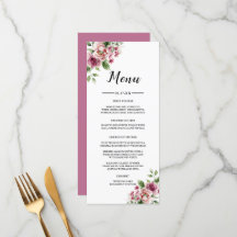 Elegante Waterverf Roze Rozen Boeket Bruiloft