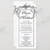 Elegante waterverf roze rozen lavendel groen (Voorkant / Achterkant)