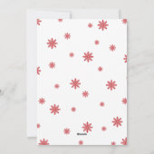 Elegante Waterverf rustieke raam Vrolijk kerstfees Feestdagenkaart (Achterkant)