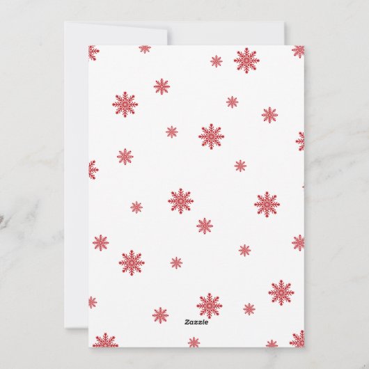 Elegante Waterverf rustieke raam Vrolijk kerstfees Feestdagenkaart (Achterkant)