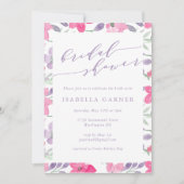 Elegante Waterverf Soft Pastel Roze Vrijgezellenfe Kaart (Voorkant)