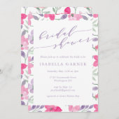 Elegante Waterverf Soft Pastel Roze Vrijgezellenfe Kaart (Voorkant / Achterkant)