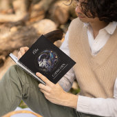 Elegante Waterverf Steenbok Zodiac Custom Journal Notitieboek