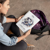 Elegante Waterverf Steenbok Zodiac Custom Journal Notitieboek