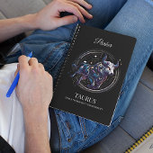 Elegante Waterverf Taurus Zodiac Journal Notitieboek