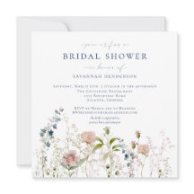 Elegante Waterverf Tuin Bloemen Vrijgezellenfeest