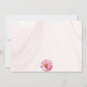 Elegante Waterverf Tuinbruiloft Save The Date (Achterkant)