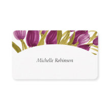 Elegante waterverf tulp bloemen professioneel