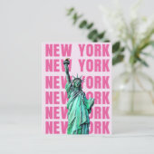 Elegante  waterverf van Washington DC Briefkaart (Staand voorkant)