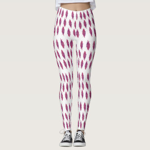 Elegante Waterverf veren Custom Leggings