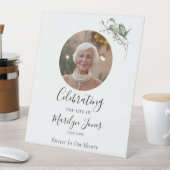 Elegante Waterverf viering van het leven Reclamebord Met Voetstuk (Insitu)