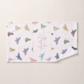 Elegante Waterverf vlinders mooi design Bad Handdoek (Handdoek)