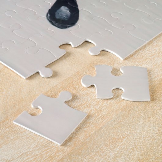 Elegante Waterverf Vlinders Natuur geïnspireerd Legpuzzel (Zijkant)