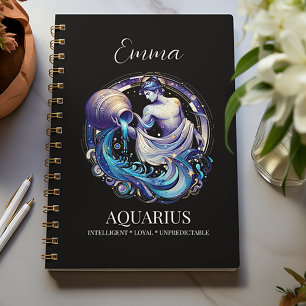 Elegante Waterverf Waterman Zodiac Custom Journal Notitieboek