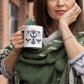 Elegante Waterverf Weegschaal Zodiac Custom Mok